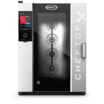 UNOX CHEFTOP-X XEDA-1021-GXRS Professioneller Countertop-Ofen 10 Einschübe GN 2/1 Gas Türöffnung rechts