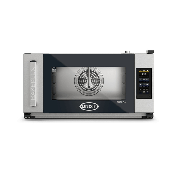 XEFR-03EU-EMLV-MT.jpg UNOX BAKERLUX SHOP.Pro MASTER XEFR-03EU-EMLV-MT Professioneller Konvektomat mit Wasserdampf 3 Einschübe 600x400 Elektrisch Türöffnung links – Bild 1