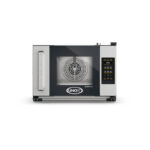UNOX BAKERLUX SHOP.Pro MASTER XEFR-03HS-EMLV Professioneller Konvektomat mit Wasserdampf 3 Einschübe 460x330 Elektrisch Türöffnung links