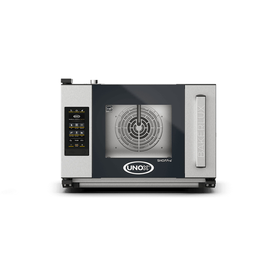 XEFR-03HS-EMRV.jpg UNOX BAKERLUX SHOP.Pro MASTER XEFR-03HS-EMRV Professioneller Konvektomat mit Wasserdampf Stefania.Matic 3 Einschübe 460x330 Elektrisch Türöffnung rechts – Bild 1