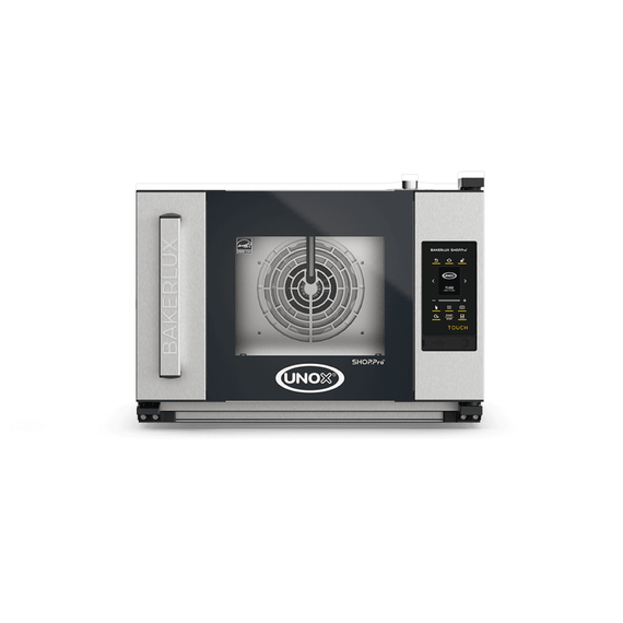 XEFR-03HS-ETLV-MT.jpg UNOX BAKERLUX SHOP.Pro TOUCH XEFR-03HS-ETLV-MT Professioneller Konvektomat mit Wasserdampf 3 Einschübe 460x330 Elektrisch Türöffnung links – Bild 1