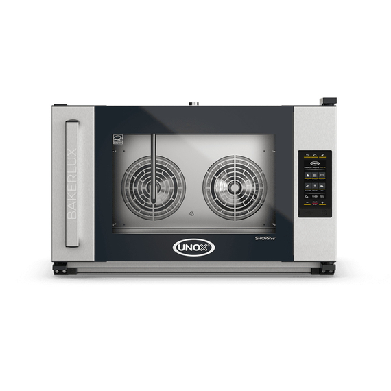 XEFR-04EU-EMLV.jpg UNOX BAKERLUX SHOP.Pro MASTER XEFR-04EU-EMLV Professioneller Konvektomat mit Wasserdampf 4 Einschübe 600x400 Elektrisch Türöffnung links – Bild 1