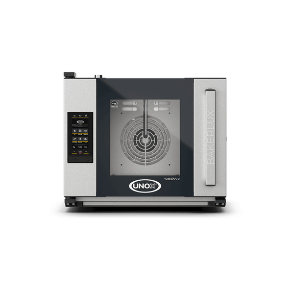 XEFR-04HS-EMRV-MT.jpg UNOX BAKERLUX SHOP.Pro MASTER XEFR-04HS-EMRV-MT Professioneller Konvektomat mit Wasserdampf 4 Einschübe 460x330 Elektrisch Türöffnung rechts – Bild 1