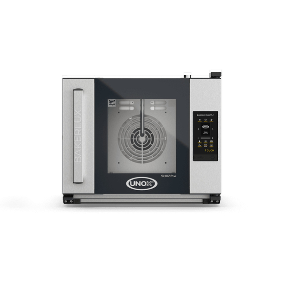 XEFR-04HS-ETLV-MT.jpg UNOX BAKERLUX SHOP.Pro TOUCH XEFR-04HS-ETLV-MT Professioneller Konvektomat mit Wasserdampf 4 Einschübe 460x330 Elektrisch Türöffnung links – Bild 1