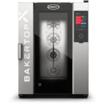 UNOX BAKERTOP-X XELA-10EU-EXLS-ET Professioneller Countertop-Ladenbackofen 10 Einschübe 600x400 Elektrisch Türöffnung links