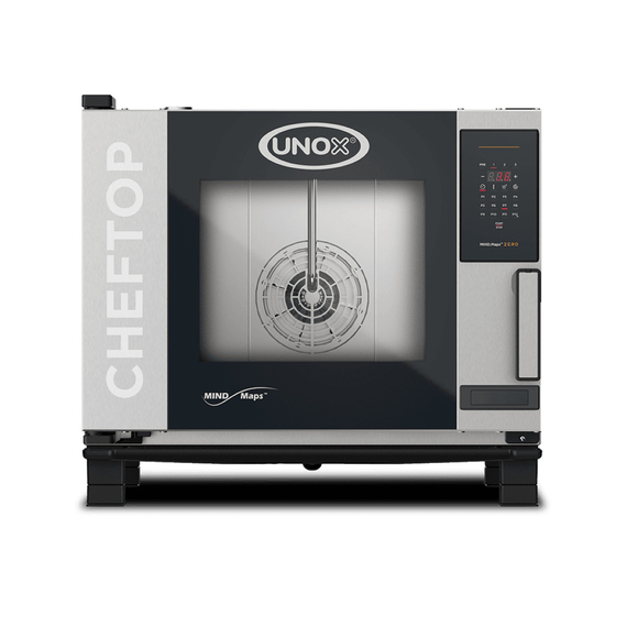 XEVC-0511-EZRM.jpg UNOX CHEFTOP MIND.Maps ZERO XEVC-0511-EZRM Professioneller Konvektomat mit Wasserdampf 5 Einschübe GN 1/1 Elektrisch Türöffnung rechts – Bild 1
