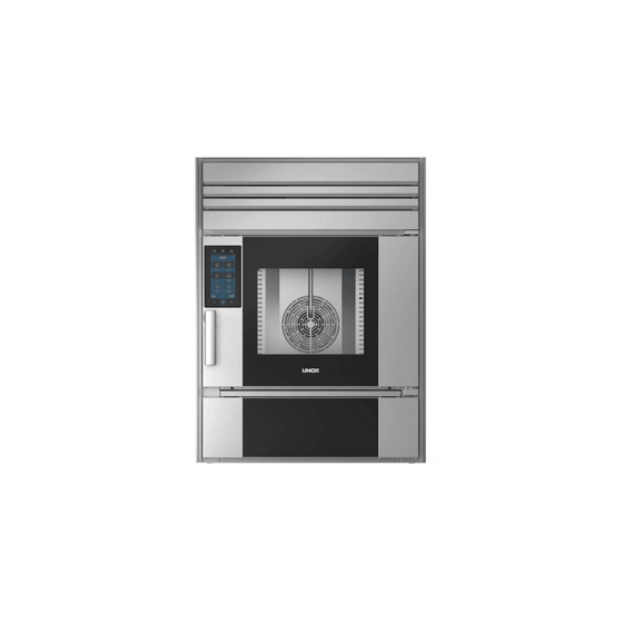 XEVH-0511-EPLM-HP.jpg UNOX CHEFTOP MIND.Maps VISTA XEVH-0511-EPLM-HP Professioneller Countertop-Ofen 4 Einschübe GN 1/1 Elektrisch Türöffnung links – Bild 1