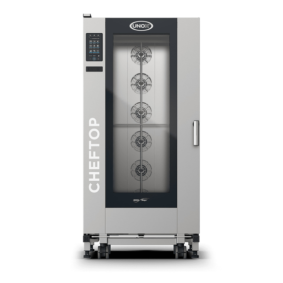XEVL-2021-DPRS.jpg UNOX CHEFTOP MIND.Maps BIG PLUS XEVL-2021-DPRS Professioneller Trolley-Ofen 20 Einschübe GN 2/1 Elektrisch Türöffnung rechts – Bild 1
