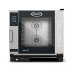 UNOX CHEFTOP MIND.Maps PLUS XMVC-0621-HPLM Professioneller Countertop-Ofen 6 Einschübe GN 2/1 Elektrisch Türöffnung links