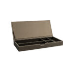 Aliseo Londoner Utensilienbox - 5 Fächer, taupe