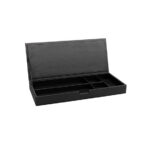 Aliseo Londoner Utensilienbox - 5 Fächer, schwarz