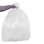 Jantex Leichte Klarsicht-Müllbeutel 80Ltr (200 Stück) – Bild 2