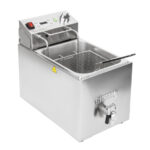 Buffalo Einzelne elektrische Fritteuse mit Timer 8Ltr – Bild 2