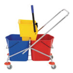 Jantex doppelter Moppeimer mit Mopppresse 2 x 23L – Bild 2