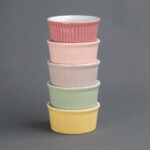 Olympia Pastel Auflaufförmchen grün 14,5cl (12 Stück) – Bild 5