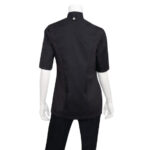 Chef Works Springfield Zip Kochjacke für Damen Schwarz 2XL – Bild 4
