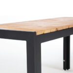 Bolero Stahl- und Akazienholzbänke 100cm (2 Stück) – Bild 9