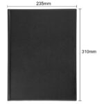 Olympia Speisekarte PVC schwarz A4 – Bild 3