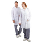 Whites lange Arbeitsjacke Unisex M – Bild 5