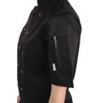 Whites Vegas Kochjacke kurze Ärmel schwarz S – Bild 4