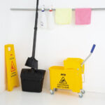 Jantex Moppeimer mit Mopppresse gelb 20L – Bild 5