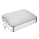 Vogue Non-Stick Bräter Aluminium 45x35x8cm – Bild 4