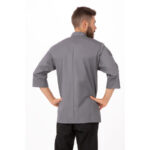 Chef Works Unisex-Kochjacke Grau L – Bild 3
