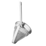 Vogue Spitzsieb mit Edelstahl-Gaze 20cm – Bild 4