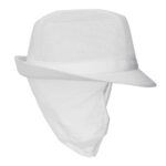 Trilby Hut mit Haarnetz weiß Größe M – Bild 6