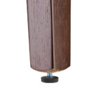 Bolero Chiswick Esszimmerstühle Holzkohle Grau (2er Pack) (2 Stück) – Bild 5