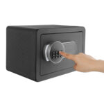 Bolero Standard Hotelsafe Schwarz 200x310x200mm – Bild 3