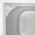 Vogue Strapazierfähiger GN-Behälter 1/6 Edelstahl 200mm – Bild 5