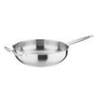 Vogue Sautierpfanne aus Edelstahl 300mm – Bild 2