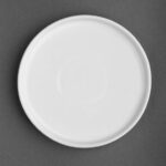 Olympia Whiteware flache runde Teller 150 mm (6 Stück) – Bild 3
