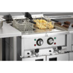 Buffalo 600 Serie Doppeltank-Elektrofritteuse 2 x 8Ltr – Bild 5