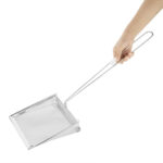 Vogue Schaumkelle rechteckig Edelstahl 20cm – Bild 3