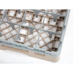 Cambro Gläserspülkorb beige mit 16 Fächern max Glashöhe 9,2cm – Bild 3