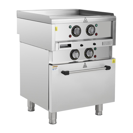 download_0rok-iy.jpg Buffalo 600 Serie freistehende elektrische Grillplatte mit Umluftofen – Bild 1