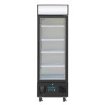 Polar G-Serie Standkühlschrank mit Display 218Ltr Schwarz – Bild 3