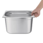 Vogue GN-Behälter Edelstahl 20cm GN1/2 – Bild 5