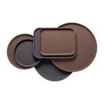 Cambro Camtread rechteckiges GN 1/1 Tablett schwarz 32,5 x 53 cm