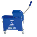 Jantex Moppeimer mit Mopppresse blau 20L – Bild 2
