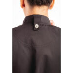 Chef Works Springfield Zip Kochjacke für Damen Schwarz 2XL – Bild 5