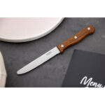 Olympia abgerundete Steakmesser Holz (12 Stück) – Bild 7