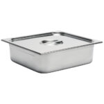 Gastro M Edelstahl GN-Behälter 10cm GN2/3 – Bild 2