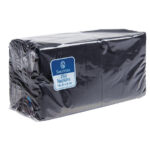 Cocktailservietten schwarz 25cm (2000 Stück) – Bild 6