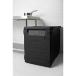 Cambro isolierter Frontlader Lebensmitteltransportbehälter 126L mit 6 Schienen – Bild 9