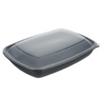 Fastpac Deckel für große rechteckige Lebensmittelbehälter 1350 ml (150 Stück) – Bild 2