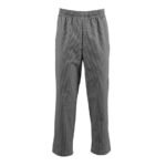 Chef Works Unisex Kochhose Easyfit schwarz weiß kleinkariert XS – Bild 3