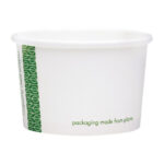 Vegware kompostierbare Schalen für warme Speisen 110ml (1000 Stück) – Bild 3